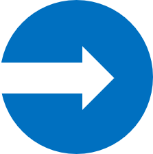 Blue alert icon