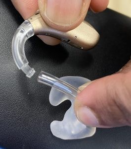 Cleaning earmould
