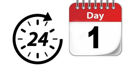 For 24 hours